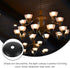 1.97 Inch Holibanna Chandelier Base Tray Ceiling Canopy Metal Pendant Light Fixture Plate Cover Diameter Moisture