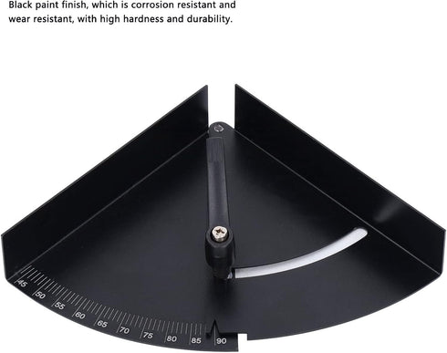 Variable Angle Fixture Woodworking Angle Clamp, Protractor 90 for Woodworking Tools Corner Fixer