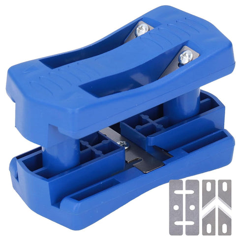 Banding Trimmer Machine Kit, Band Cutter Manual Trimming Woodworking Tool for Bend Melamine Board, Veneer, Plastic, PVC