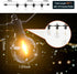 25 12+1 Bulbs IP65 Dimmable 2700K Kawaya Outdoor String Lights FT LED Patio Light with Shatterproof Edison Globe