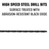Drill America High Speed Steel 3/32" x 12" Extra Length Drill Bit, DWDDL Series