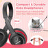 3.5mm vinamass Kids Headphones, Wired Headphones for Kid with Safe Volume Limiter, Kid Headphone with Cord Jack, On-Ear