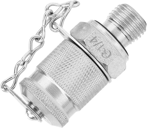 Walfront G1/4-M16x2 Hydraulic Test Adapter Hose Fitting - High Pressure Measuring Point Coupling