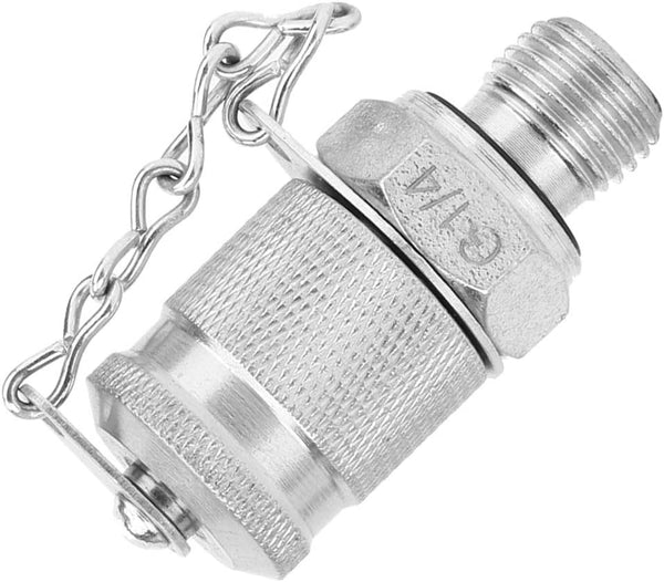 Walfront G1/4-M16x2 Hydraulic Test Adapter Hose Fitting - High Pressure Measuring Point Coupling