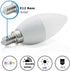 Bulbs,Smart Bulb E12 Dimmable 120v Lightbulbs,2 Pack Chandelier Light Candelabra Led Light Decorative White & Color