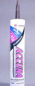 Accura Siliconized Acrylic Latex Caulk, 10.0 fl oz, Brown