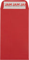 JAM PAPER #5.5 Coin Business Envelopes with Peel and Seal Closure, 3 1/8 x 5 1/2, Red, 25/Pack