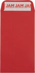 JAM PAPER #5.5 Coin Business Envelopes with Peel and Seal Closure, 3 1/8 x 5 1/2, Red, 25/Pack