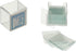 50 Pcs Ground Edge Pre-Cleaned Microscope Slides and 100 Pcs Pre-Cleaned Cover Glasses with Droppers