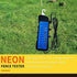 AYNEFY 12KV Electric Fence Voltage Tester - 2000 to 12000V with 8 Neon Indicator Lights Waterproof
