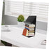 Cabilock Wide Bookshelf Rack Bookends for Heavy Books Flyer Holder Heavy Duty Easel Stand Metal Bookends Picture Frame