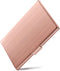 Slim Business Card Holder, Pocket Metal Case for Men & Women, Professional Stainless Steel Business Card Holders, Rose