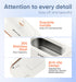 3 47Khz 12oz MAGIC JOHN Ultrasonic Cleaner, Modes Professional Ultrasonic Jewelry Cleaner, Ultrasonic Retainer Cleaner
