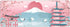 Japanese Ocean Waves Gaming Mouse Pad XL, Non Slip Rubber Base Mousepad, Stitched Edges Desk Pad, Extended Large Mice Pad,31.5 X 11.8 Inch (Japanese Cherry Blossom) by Yilad