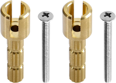 970-0770 Stem Adapter with Screw, Brass Replacement for Faucet Plumbing Equipment, 2 Pcs