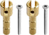 970-0770 Stem Adapter with Screw, Brass Replacement for Faucet Plumbing Equipment, 2 Pcs