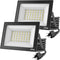 2-Pack 50W LED Flood Lights Outdoor 9000 Lumens Super Bright Security Lighting,