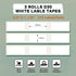Phomemo D30 Labels Paper Refill, 3/8" x 1 1/8" (12mm x 30mm) 210 Labels/Roll Thermal Self-Adhesive Label Paper
