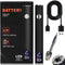 510 Threaded Battery Cordless Thread Burner With LED Digital Display, Precise Temp