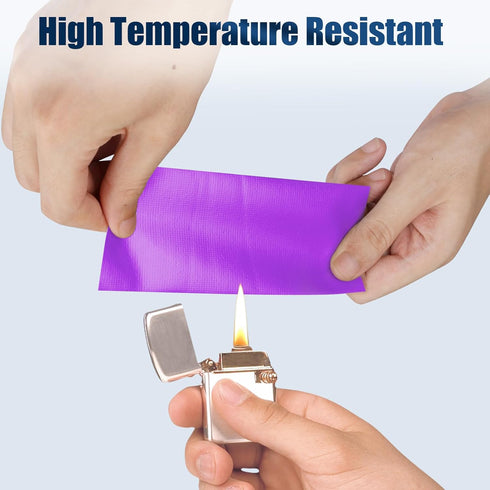 Purple Duct Tape 2.36 Inch by 108 Feet 11 Mil Waterproof Tear by Hand for Indoor and Outdoor Use