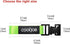 COOLJOB Metal Glove Holder Clips, Heavy Duty Work Clamp Keeper with Adhesive Strap for Turnout Gear, 2 Pcs