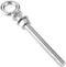 M12*120 Stainless Steel Lifting Eye Bolts with Washer Nut, Heavy Duty Eyebolts Screws for Indoor Outdoor Use