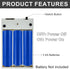 YCQDDA (4 Pack 5V 5V PCS) Portable USB Battery for LED Neon Signs Battery Operated Power Supply Converter for Plug