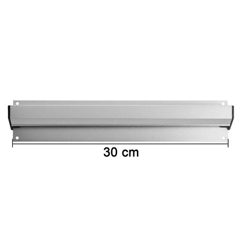 BLUECELL 12" Aluminium Receipt Ticket Bill Clip Rack Holder for Restaurant Office (12")
