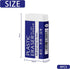 EULANT 10 Pieces Pencil Erasers, White 2B Rubbers for Schools Office Kids Adults, Soft Art Erasers for Writing Drawing