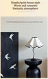 3 Bedside Table Lamp, Color Temperatures Petals Desk Lamp Decorative Modern Table Lamps with Lampshade Nightstand Lamp
