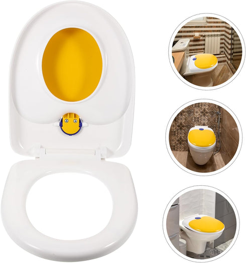 Generic Boy Girl U-shaped Potty Training Seat Lightweight Boy Girl Toilet Seat Easy to Install for Use Smooth