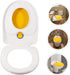 Generic Boy Girl U-shaped Potty Training Seat Lightweight Boy Girl Toilet Seat Easy to Install for Use Smooth