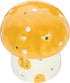 ERINGOGO Mushroom Table Lamp Small Ceramic Nightstand Light Warm Bulb for Bedroom