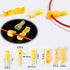 haozher 108 (22-10 Pcs T-Tap Wire Connectors Kit, Quick Splice Self-Stripping Electrical Wire Terminals for Speaker Car