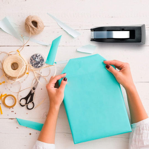 Desktop Tape Dispenser - Non-Skid Base, Weighted Roll Dispenser for Office Home School (Tape Not Included)