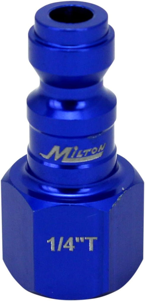 ColorFit Coupler & Plug Kit - 5 Piece, T-Style 1/4" NPT Blue
