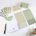 AZUREAL 52P, 3.5x5 Set Thank You Cards with Envelopes In Thank You Notes with Envelopes and Matching Stickers, Blank