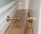 Magnetic Door Stop, Gold Brass, 4pc