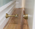 Magnetic Door Stop, Gold Brass, 4pc