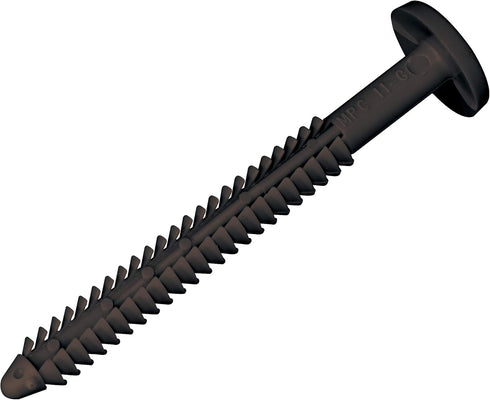 MidAmerican MidAmerica Musket Brown 3" Shutter Lok Peg Fasteners 60 Pack Spikes Longer