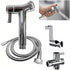 SECNAC Brass Handheld Bidet Sprayer for Toilet, Jet Sprayer Set with Bidet Hose,