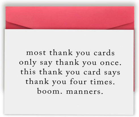 Londue Funny Thank You Gifts for Women Men, Thank You Card Gifts for