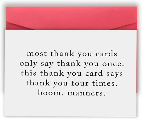 Londue Funny Thank You Gifts for Women Men, Thank You Card Gifts for