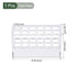 YOKIVE Tube Rack, Acrylic Test Tube Rack Holder | Great for 25ml Lab Test Tube(Clear, 2x6-Sockets)