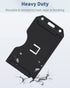 Pawfly 5 Pack Vertical Double-Sided Badge Holder - 3-Card Plastic Case with Grippers for IDs, Credit Cards, Licenses
