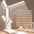 Generic 3 Dimming, (FOLD-699ADUAL) Rechargeable Desk Lamp, Small Desk Light with Color Temperatures & Stepless Battery