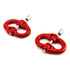 QWORK G80 Alloy Steel Coupling Link, 2 Pack, 3/8" Hammer Lock Chain Connector, 7100 lbs Working Load Limit