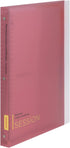 Maruman F584-08 Loose Leaf Binder, A4, Session, 30 Holes, Pink by Maruman