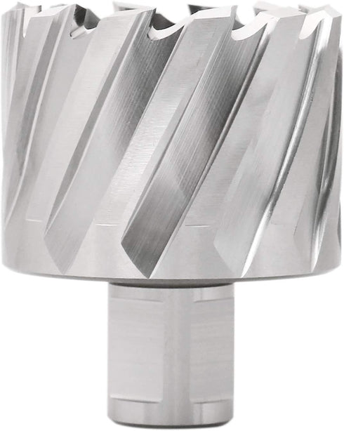 Accusize Industrial Tools Hss Annular Cutter, 2'' Diameter x 1'' Depth, 3/4'' Weldon Shank, ANSI Standard
