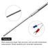 MECCANIXITY K Type Thermocouple Temperature Sensor Probe, 4x100mm 6.6ft Wire, Stainless Steel